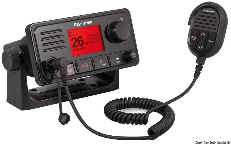 VHF Ray73 avec sortie haut-parleur AIS intégrée 12V