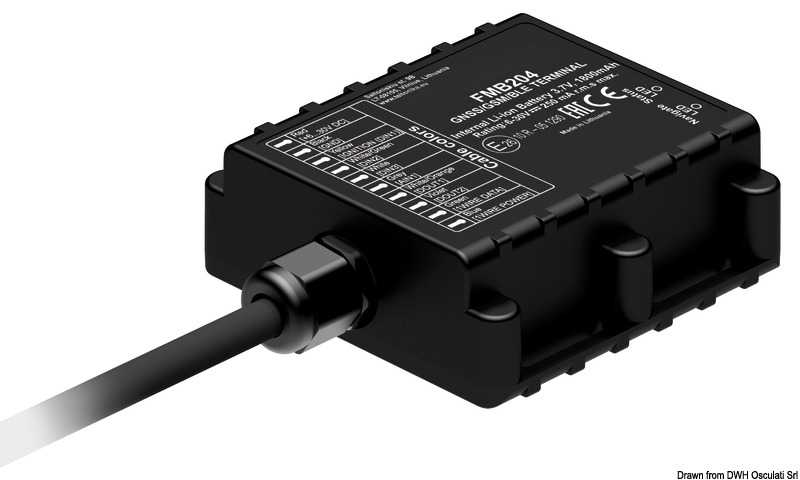 Dispositif de géolocalisation satellitaire FMB204 avec SIM data incluse