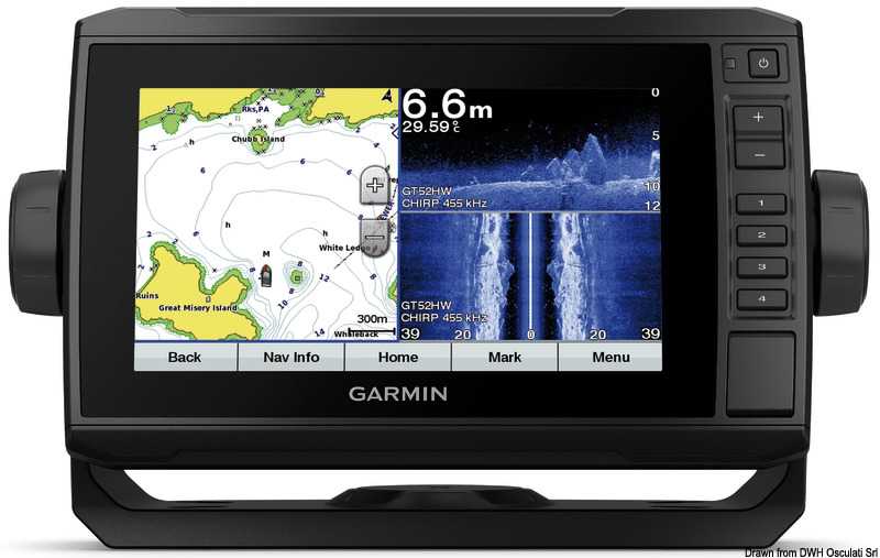 Traceur de cartes GARMIN EchoMap UHD 72sv transd.56GT