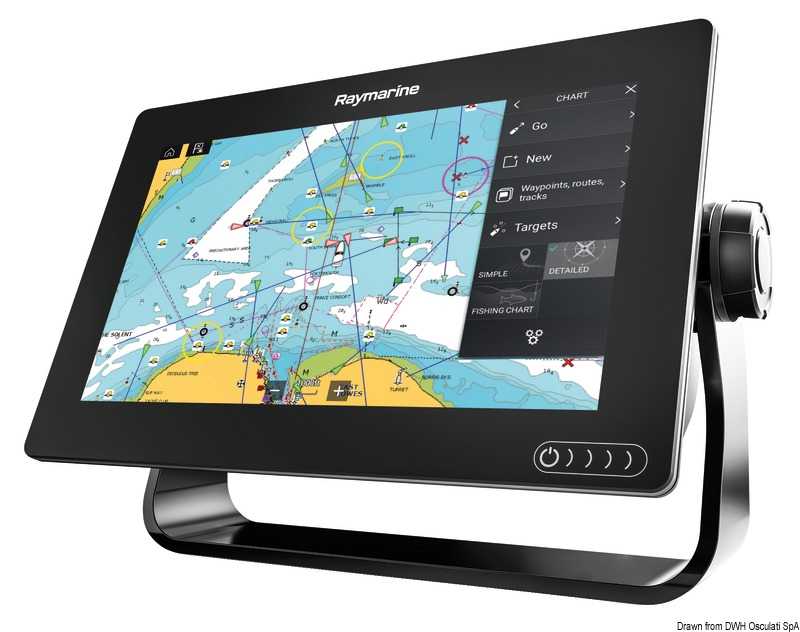 Écran tactile RAYMARINE Axiom 9 avec carte Résolution 800x480