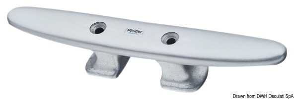 Taquet amarrage PFEIFFER 220 mm Hauteur 52mm Entraxe 60mm