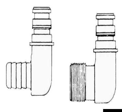 Raccord de rechange pour pompes Flojet embout 1/2"