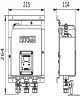 Electropompe pour changement huile MARCO 12/24V Débit 10L/m