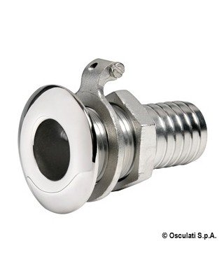 Passe-coque Inox 316 3/8" x 15 mm