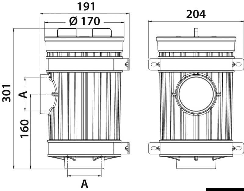 Filtre eau de refroidissement Débit 550L/min PLUS Aquanet 2" 1/2