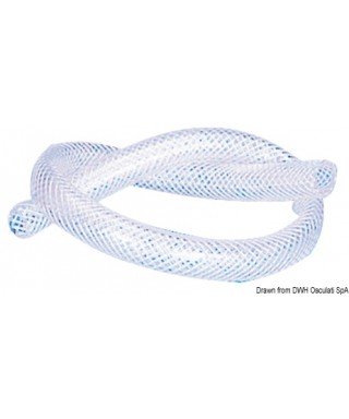 Tuyau PVC armé pour eau 25 x 33 mm