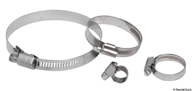 Collier de serrage Inox 316 12 x 80-100 mm