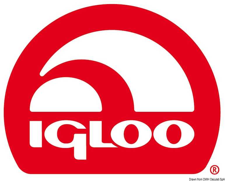 Paire charnières noir pour glacières IGLOO