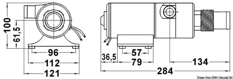 Broyeur auto-amorçant 12V 45 L/min