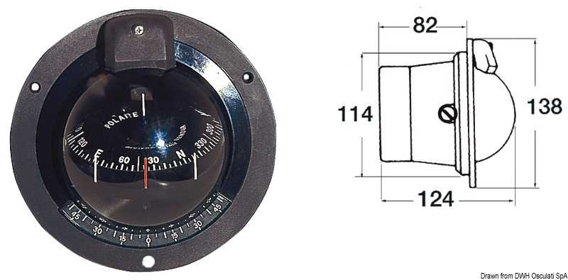 Compas 3" RIVIERA BP1