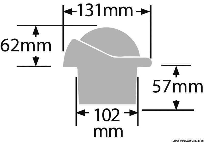 Compas RITCHIE Supersport 3"3/4 Corps noir rose bleue