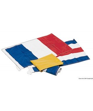 Kit trois pavillons obligatoires N + C + pavillon France 30 X 40 cm