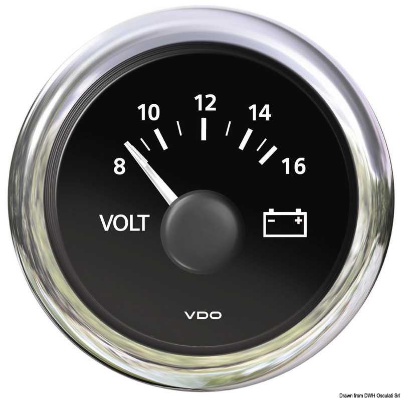 Voltmètre VT - Accessoires pour moteurs marins