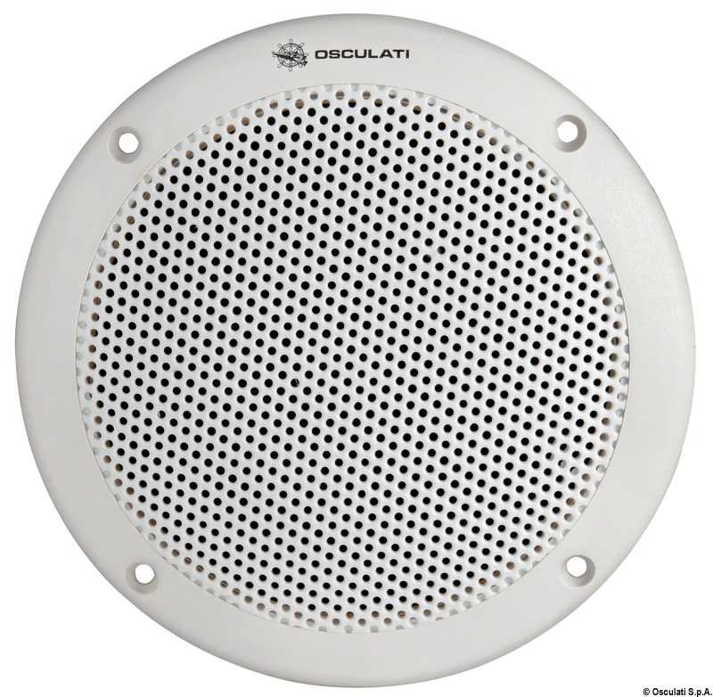 Enceinte stéréo Ultra Slim IP65 150 mm 30W Blanc