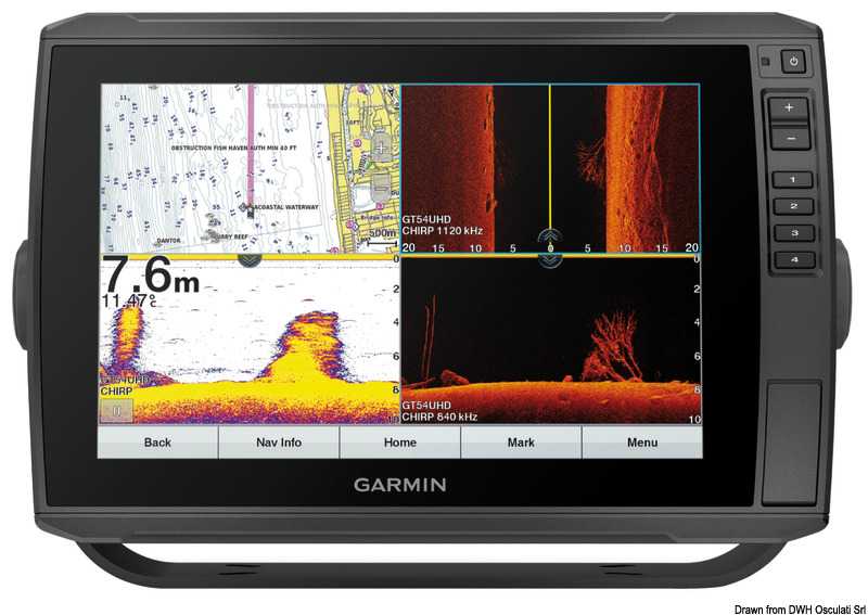 Traceur de cartes Garmin EchoMap Ultra 102sv avec transducteur GT54