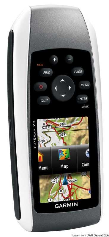 Garmin GPS MAP 78 Mémoire 1,7Gb autonomie 16 heures