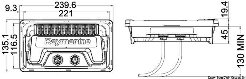 Sondeur Element 9 HV avec Transducteur Resolution 800x480