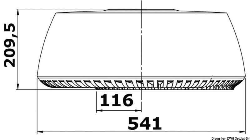 Antenne radar avec 10 m câble Raymarine Quantum 12/24V Débit 24 NM